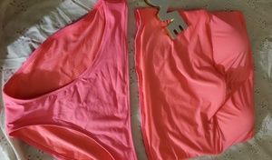 Aerie neon plus bathing suit